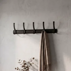 Holmen Rino Knagerække 45 cm - Sort Metal