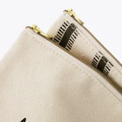 House Doctor Clutch - Canva, Smile. Sæt med 2 stk