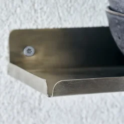 House Doctor hylde i metal - Ledge 43 cm - Sølv