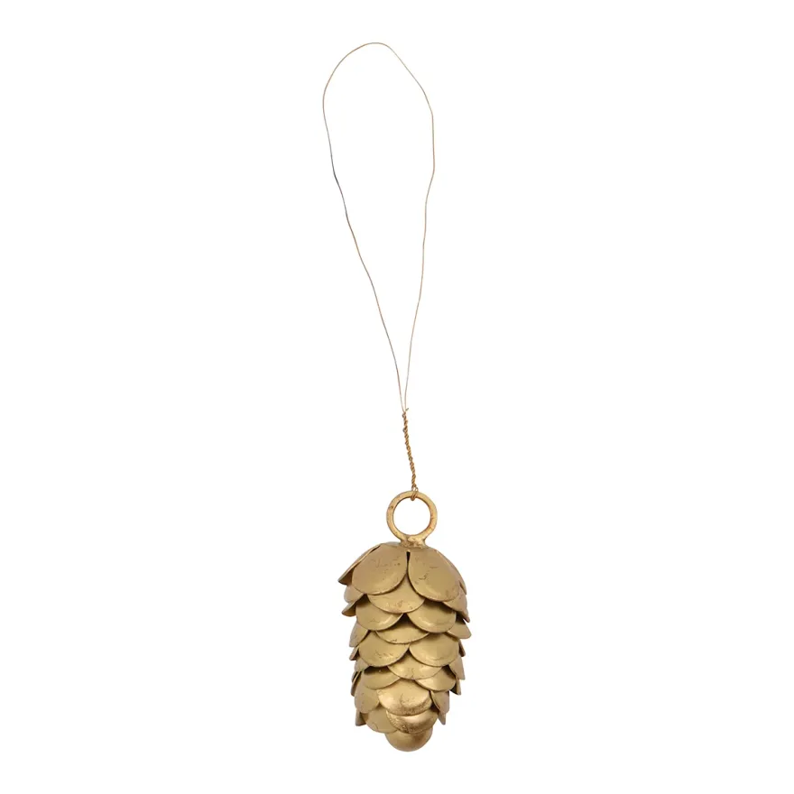 House Doctor juleophæng - Cone, Antik Gold - 2 stk.