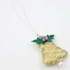House Doctor julepynt - Christmas bell, Guldglitter