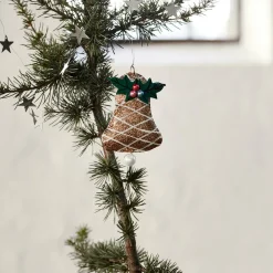 House Doctor julepynt - Christmas bell, Guldglitter