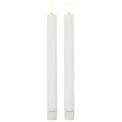 House Doctor LED lys - Hvide Kronelys H 24,5 cm.
