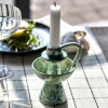 House Doctor lysestage i keramik - HDDiva, Grøn