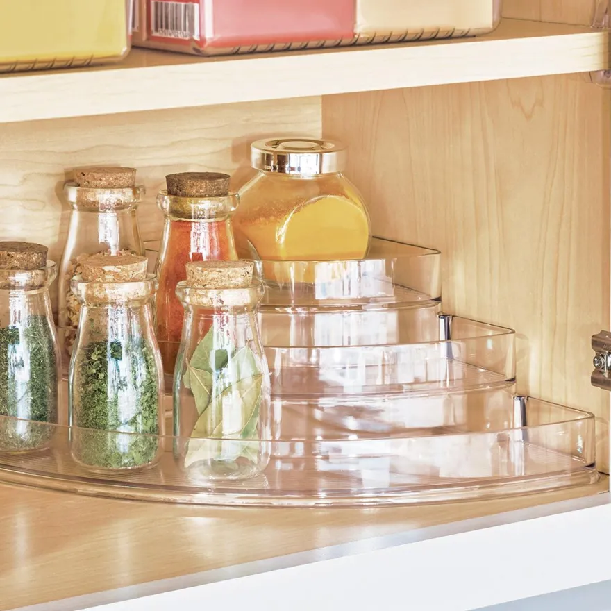 IDesign Linus Spice Rack - CORNER shelf