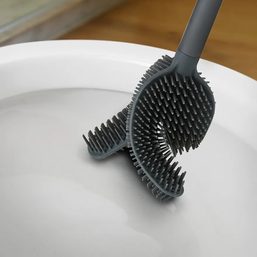Joseph Joseph Flex 360 Toiletbørste - LUX Stål