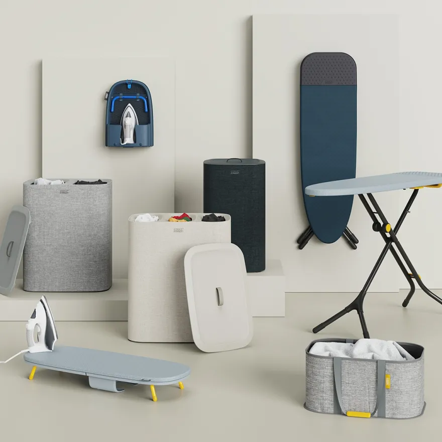 Joseph Joseph vasketøjskurv - Tota DUO 90L - Sort