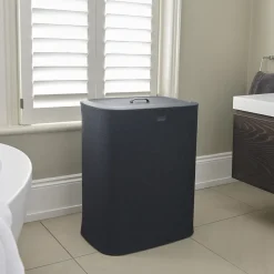 Joseph Joseph vasketøjskurv - Tota DUO 90L - Sort