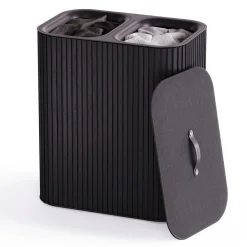 Joseph Joseph vasketøjskurv - Tota DUO LUXE 90L - SORT