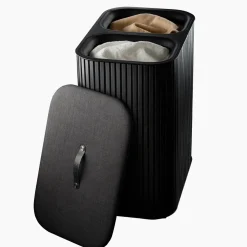 Joseph Joseph vasketøjskurv - Tota DUO LUXE 90L - SORT