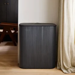 Joseph Joseph vasketøjskurv - Tota TRIO LUXE 90L - SORT
