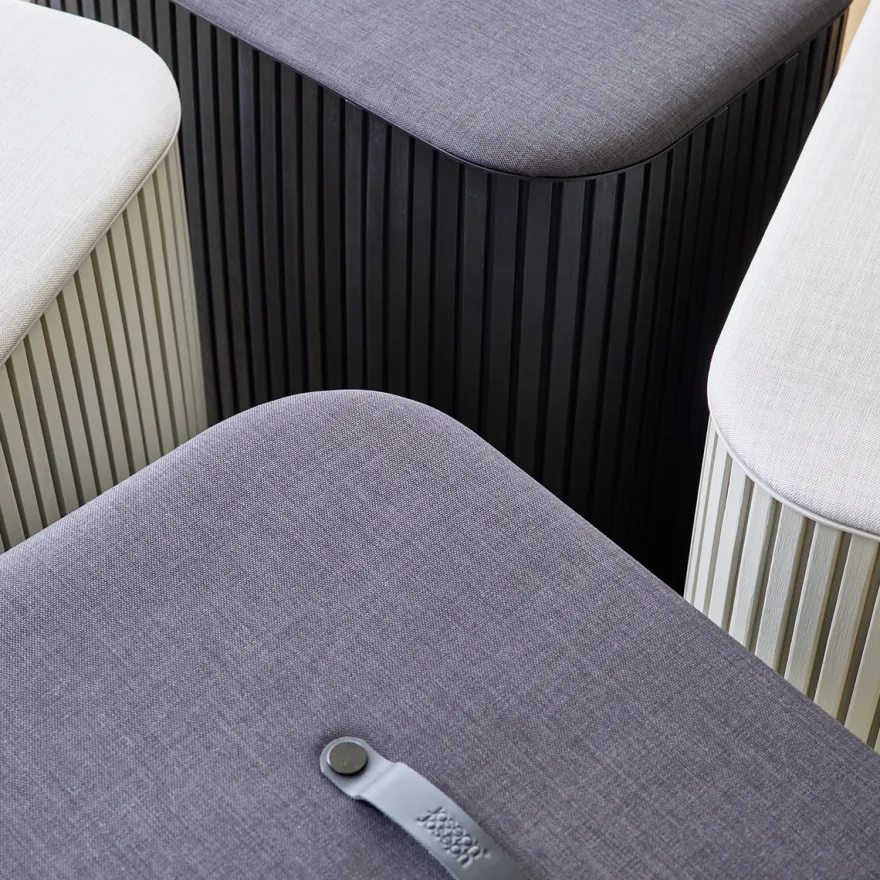 Joseph Joseph vasketøjskurv - Tota TRIO LUXE 90L - SORT