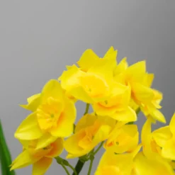 Kunstig Blomst - Buket med gule Narcissus, 43 cm