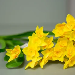 Kunstig Blomst - Buket med gule Narcissus, 43 cm