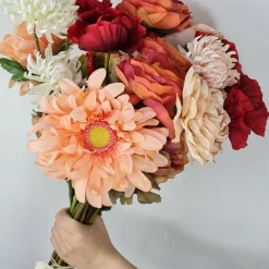 Kunstig Blomst - Chrysanthemum, 60 cm. ROSA