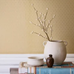 Kunstig blomst fra Bungalow - Ilix Berry Branch - Off-white
