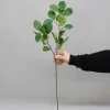 Kunstig Blomst - Gren med bøgeblade i forårsfarver - 65 cm