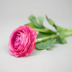 Kunstig Blomst - Ranunkel, 50 cm. PINK