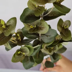 Kunstig eucalyptus gren - 70 cm.
