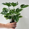 Kunstig plante - 30 cm. Monstera