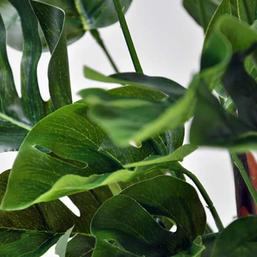 Kunstig plante - 30 cm. Monstera