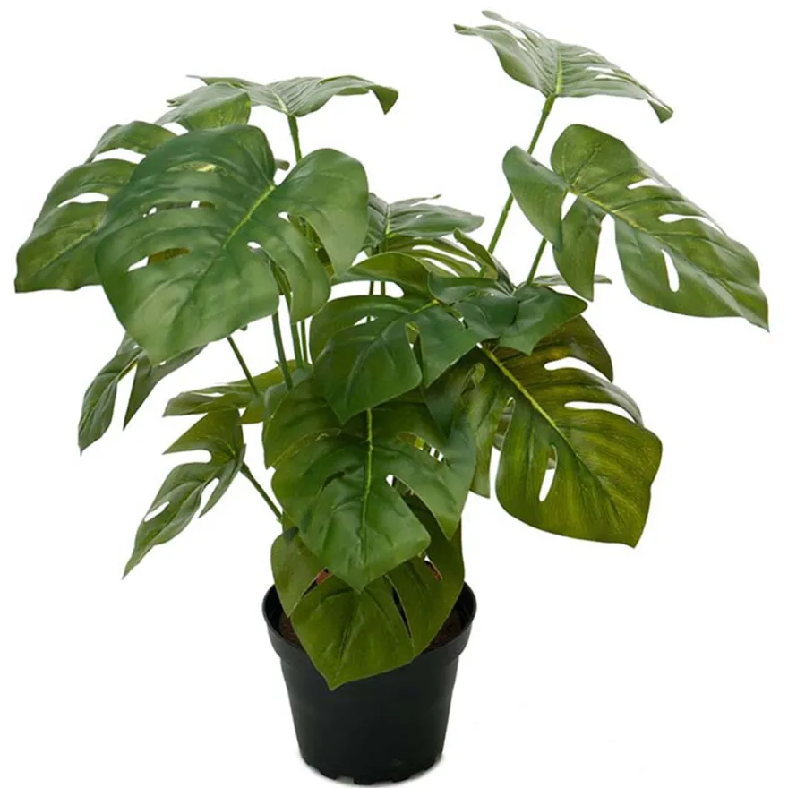 Kunstig plante - 30 cm. Monstera