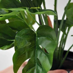 Kunstig plante - 30 cm. Monstera
