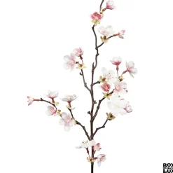 Kunstig plante - Kirsebær kvist, 60 cm. rosa