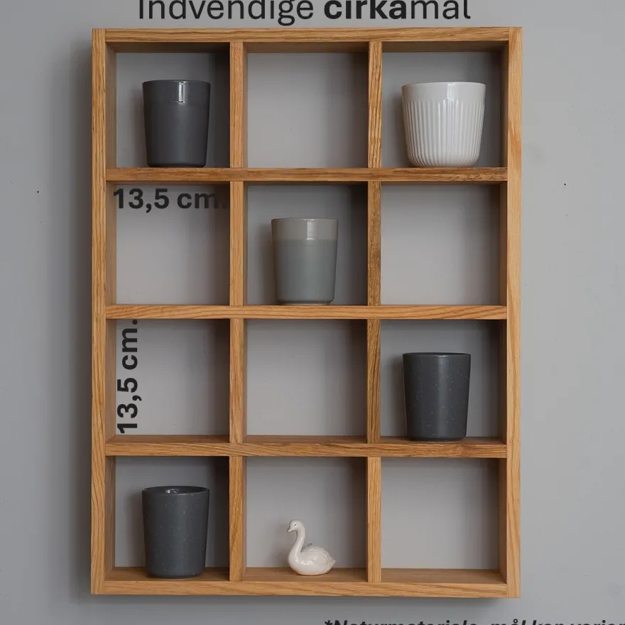 Lake Sættekasse i Egetræ - Debut 3x4