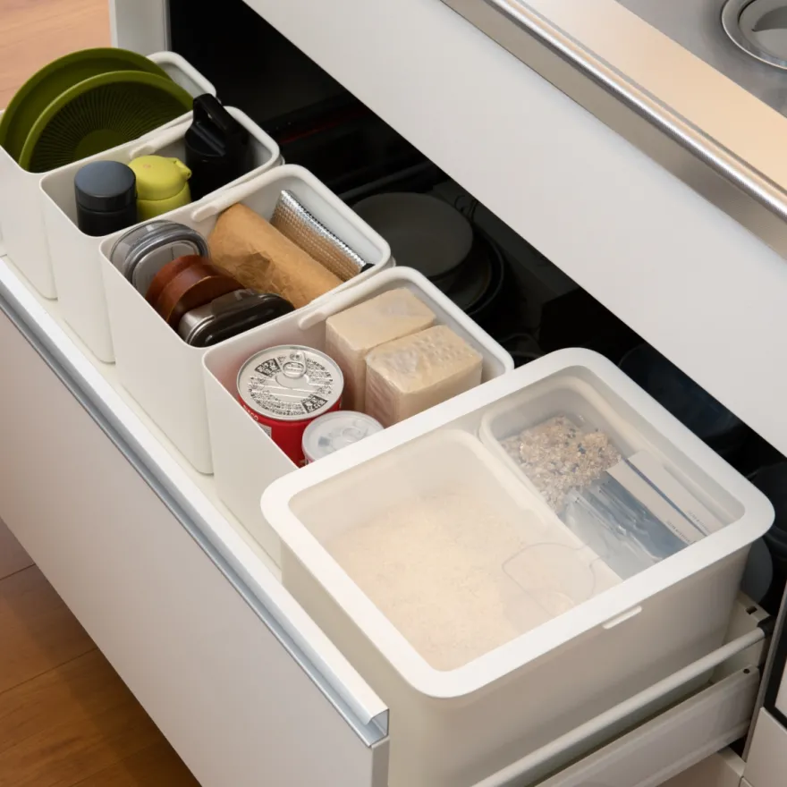 Like-It pantry stock case, hvid