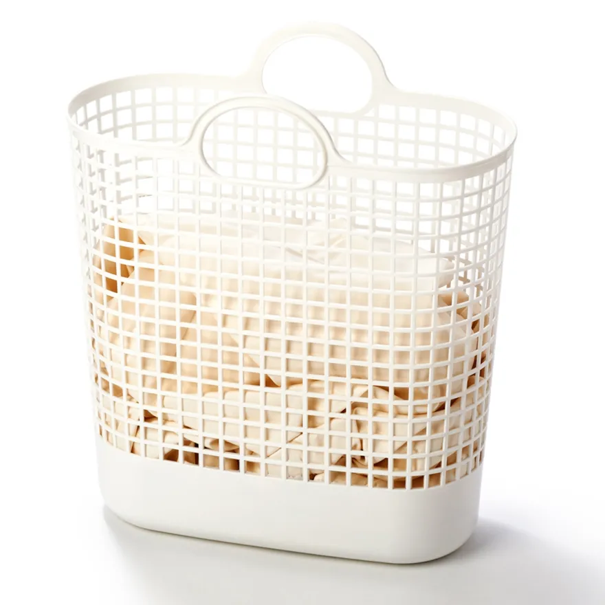 Like-It - Regitze opbevaringskurv i hvid plast - Large