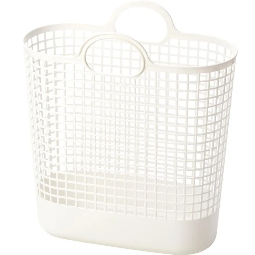 Like-It - Regitze opbevaringskurv i hvid plast - Large