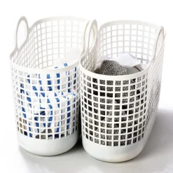 Like-It - Regitze Opbevaringskurv i hvid plast - Medium