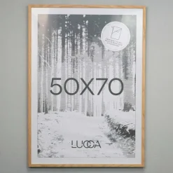 Lucca Træramme til 50x70 cm. plakater - Egetræ