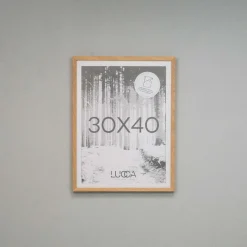 Lucca Træramme til 30x40 cm. plakater - Egetræ