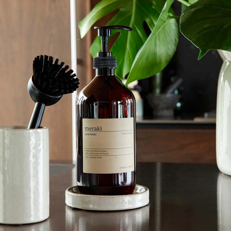 Meraki Cylinderformet beholder - Datura, Lysegrå