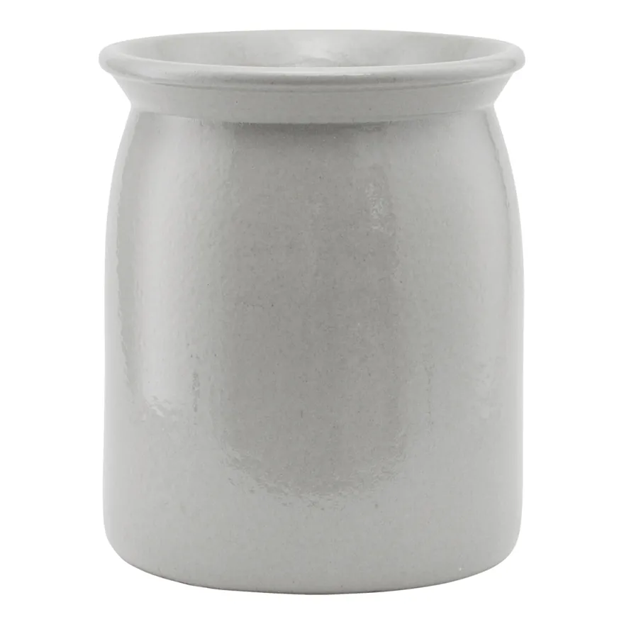 Meraki Keramikkrukke - Shellish Grey - H24