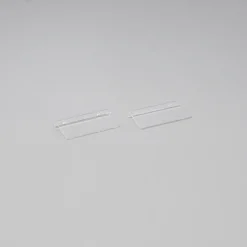 Modena akryl minihylder - Smalle - Sæt med 2 stk - 6 x 11,5 cm