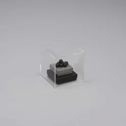 Modena kasse i akryl 12,5x12,5 cm - Medium, Kvadratisk
