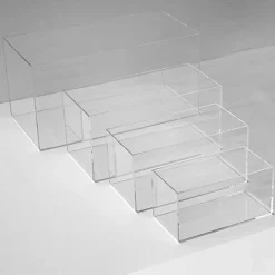 Modena kasse i akryl 12,5x25x12,5 - MEDIUM, rektangulær