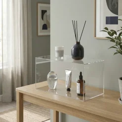Modena kasse i akryl 20x40x20 - XLarge, rektangulær