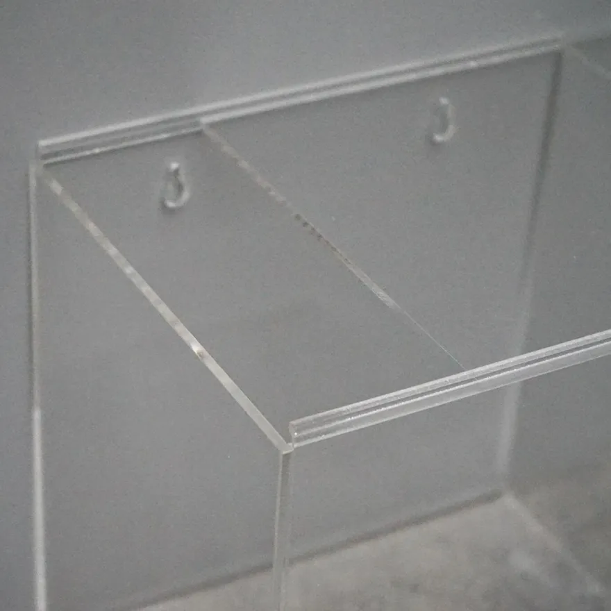 Modena vægkasse 25x25 med låg "sliding lid" - Kvadratisk