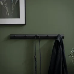 NAW knage i Birketræ - BODIL - 5 knager, SORT