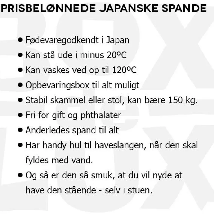 Omnioutil Plastikspand - Hvid. Mini 4 liter