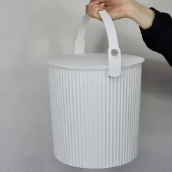 Omnioutil Plastikspand - Hvid. 10 liter
