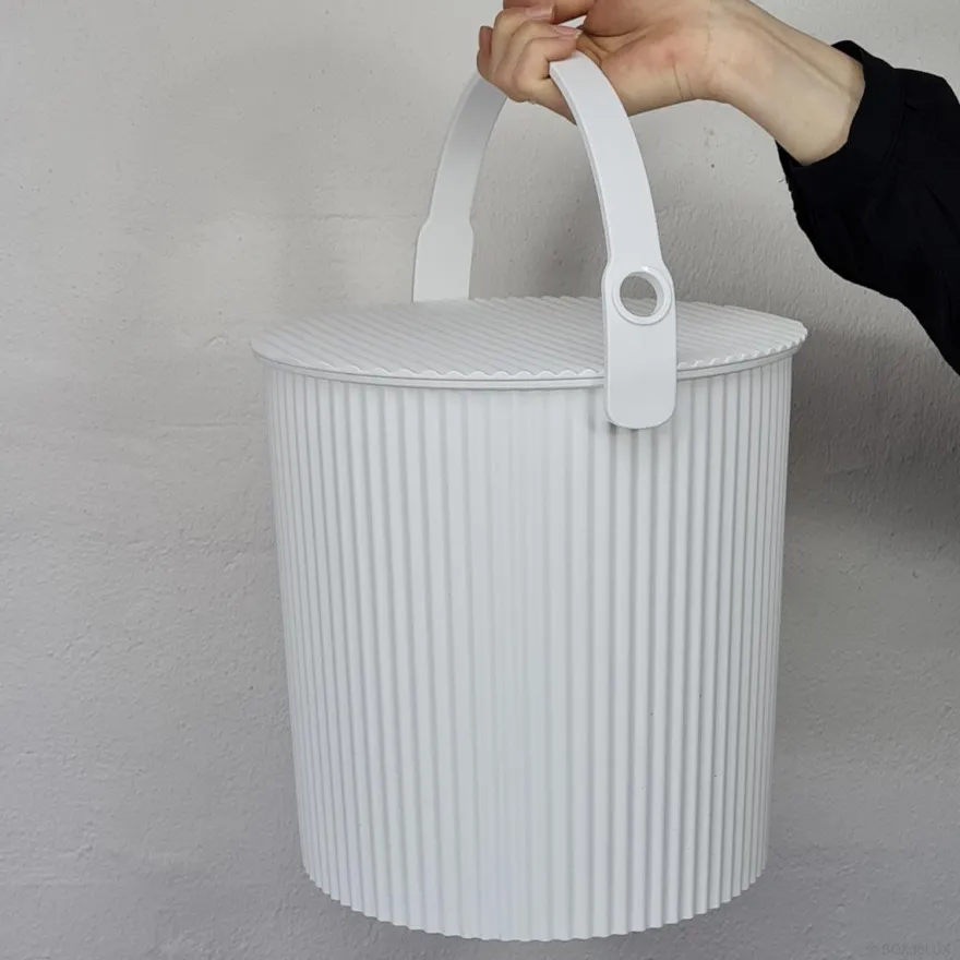 Omnioutil Plastikspand - Hvid. 10 liter