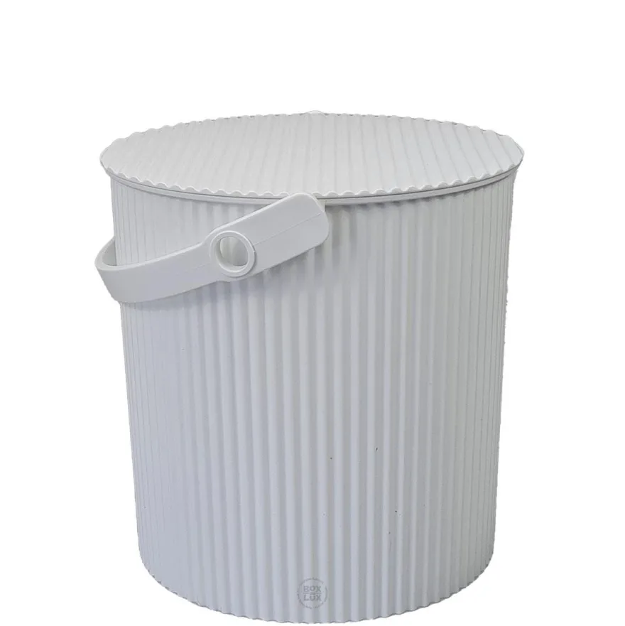 Omnioutil Plastikspand - Hvid. 10 liter
