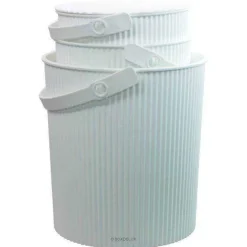 Omnioutil Plastikspand - Hvid. 20 liter