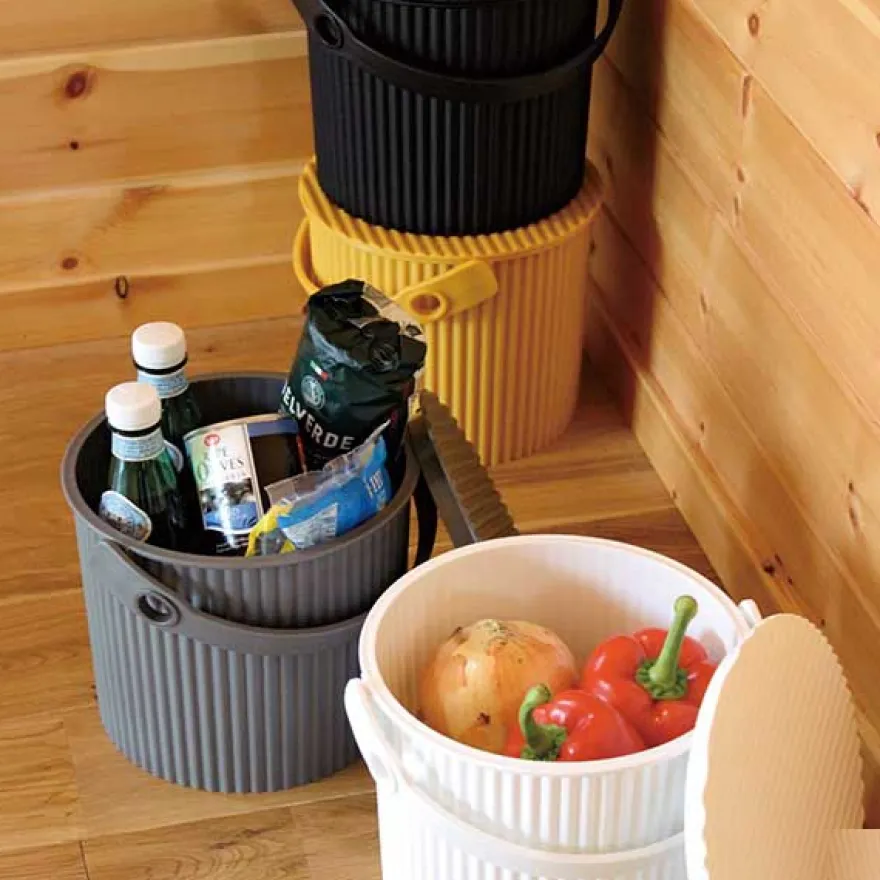 Omnioutil Plastikspand i Sort 10 liter