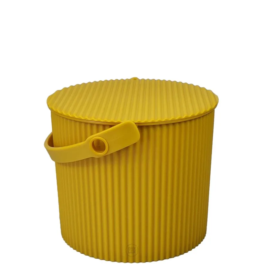 Omnioutil Plastikspand - Karrygul. 8 liter